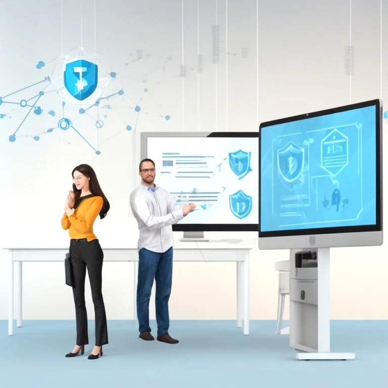 Lernende in einem Cybersecurity-Workshop