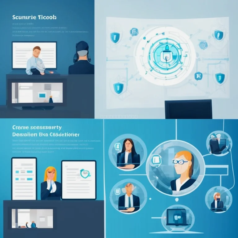 Student arbeitet an Cybersecurity-Training am Laptop